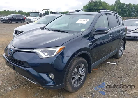 2018 Toyota Rav4 Hybrid Xle из США, поврежденный, VIN JTMRJREV0JD181625